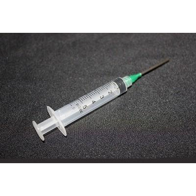 5ml slip tip syringe with 18  gauge blunt tip needle - Sydney Vape Supply