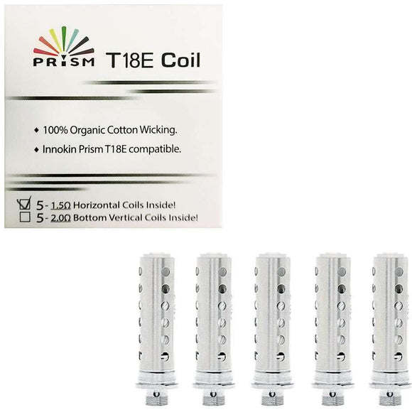 Innokin Endura T18 & T22 Prism Replacement Coils 5 Pack - Sydney Vape Supply