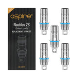 5 pack of Aspire Nautilus 2 BVC Coils - Sydney Vape Supply