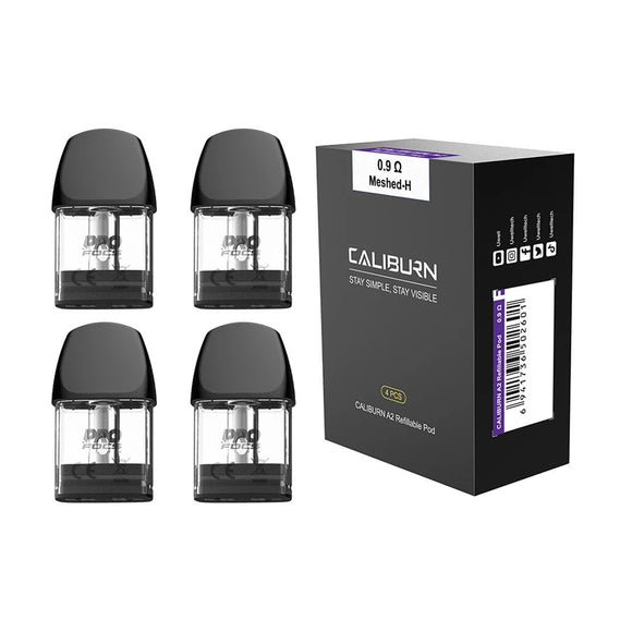 UWELL CALIBURN A2 / A2S REPLACEMENT PODS / 4pack - Sydney Vape Supply